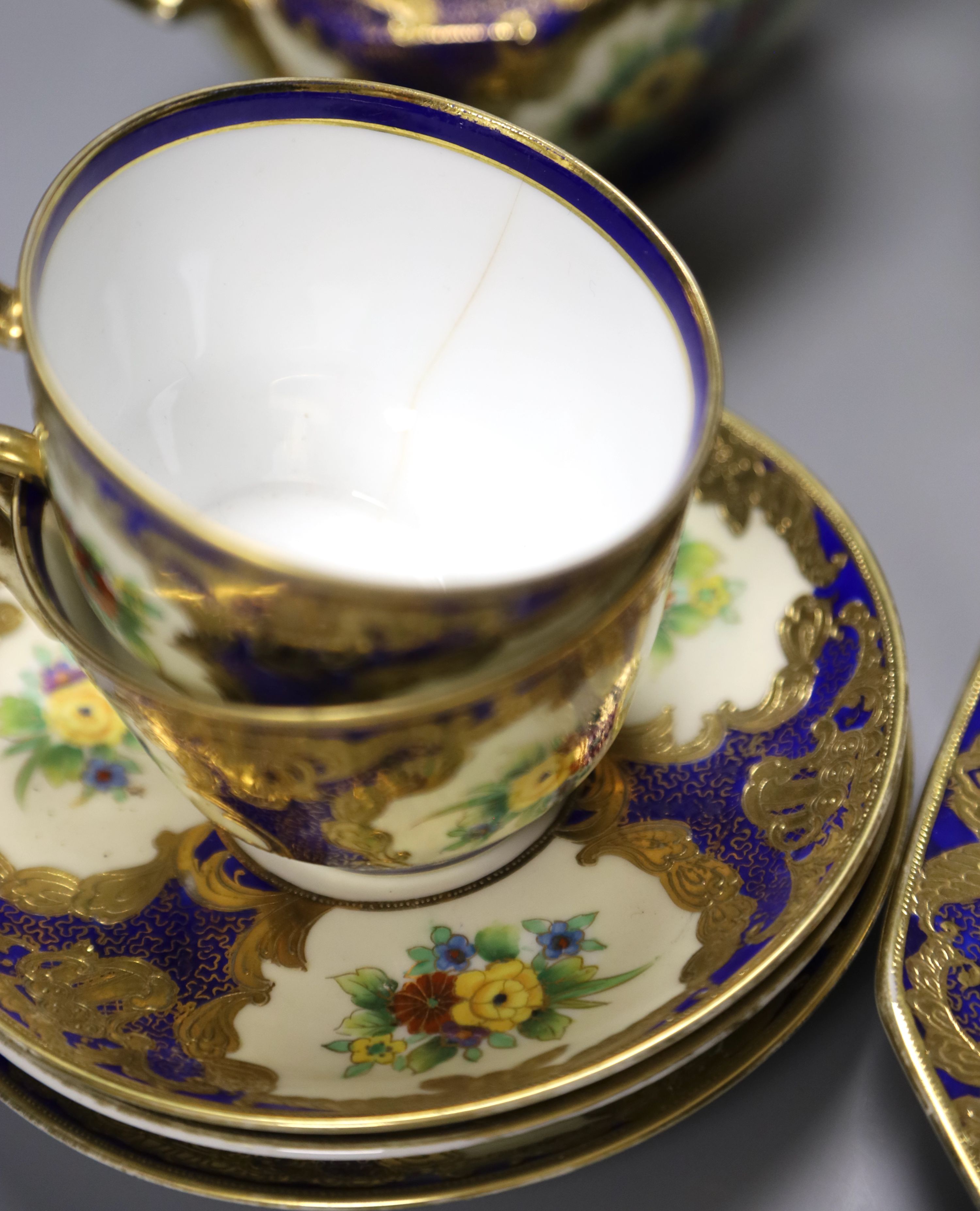 A Noritake style teaset